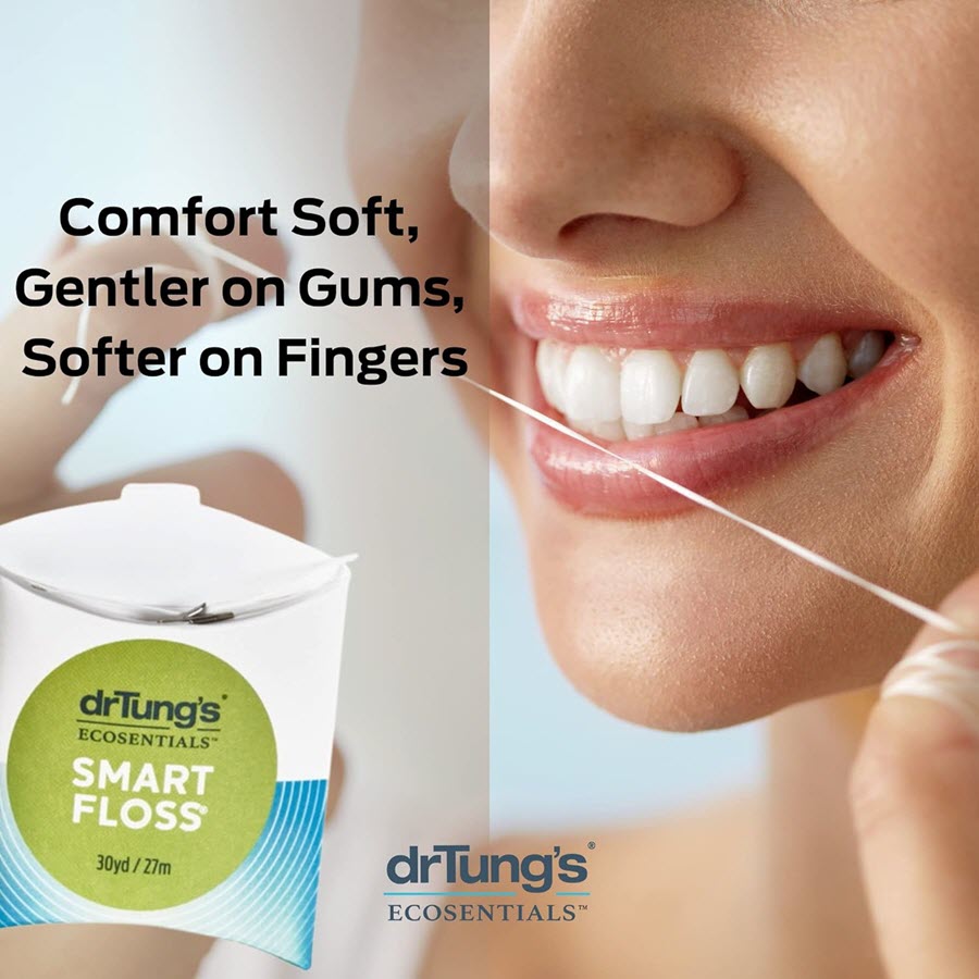 Dr. Tungs Smart Floss With Natural Cardamom Flavor - 30 Yards