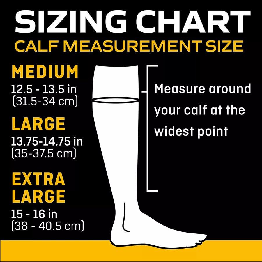 FUTURO Open Toe/Heel Knee Length Medical Compression Stocking, Large, Beige L710500THEN