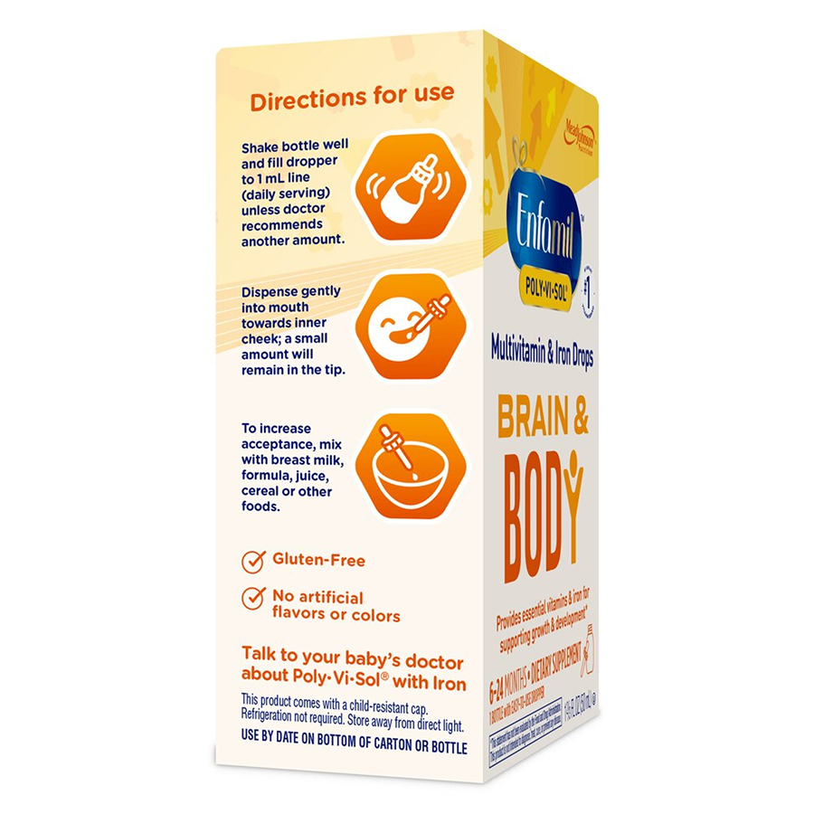 Enfamil Poly-Vi-Sol Multivitamin Dietary Supplement Drops - 50ml