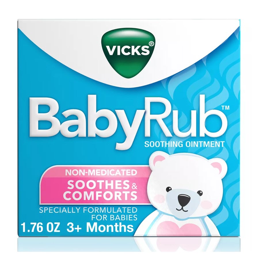 Vicks BabyRub Chest Rub Soothing Ointment - 1.76oz