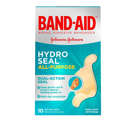 Band-Aid Brand Hydro Seal Adhesive Bandages, 10ct