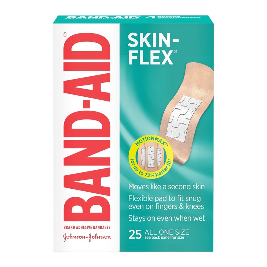 Band-Aid Skin-Flex All One Size, 25ct