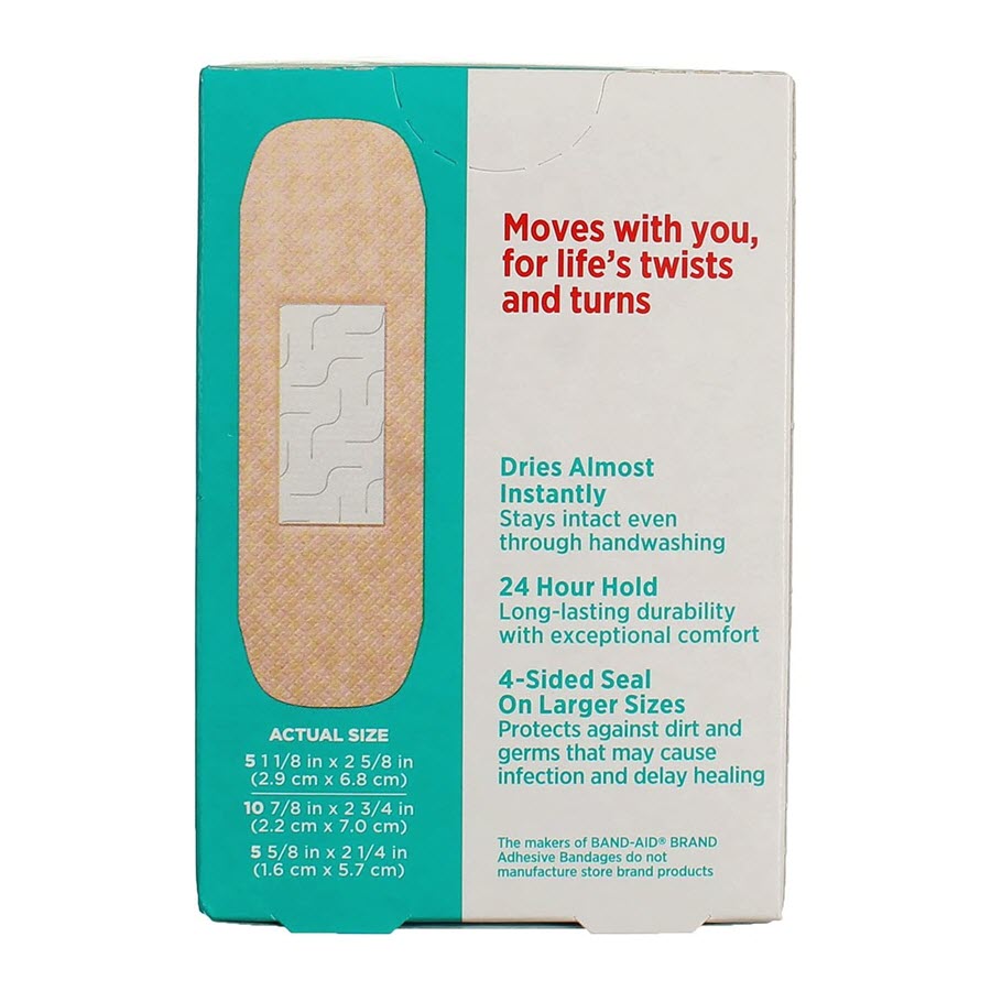 Band-Aid Brand Skin-Flex Bandages Assorted, 20ct