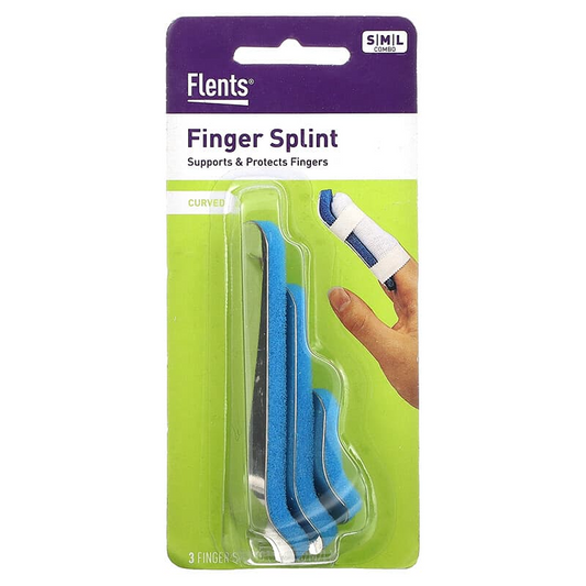 Flents Flents Assorted Curved Finger Splints, 3 each 97428
