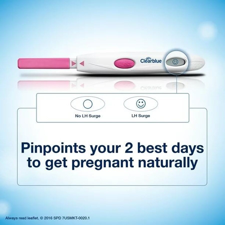 Clearblue Digital Ovulation Test, 1 Month Supply, 10 Tests