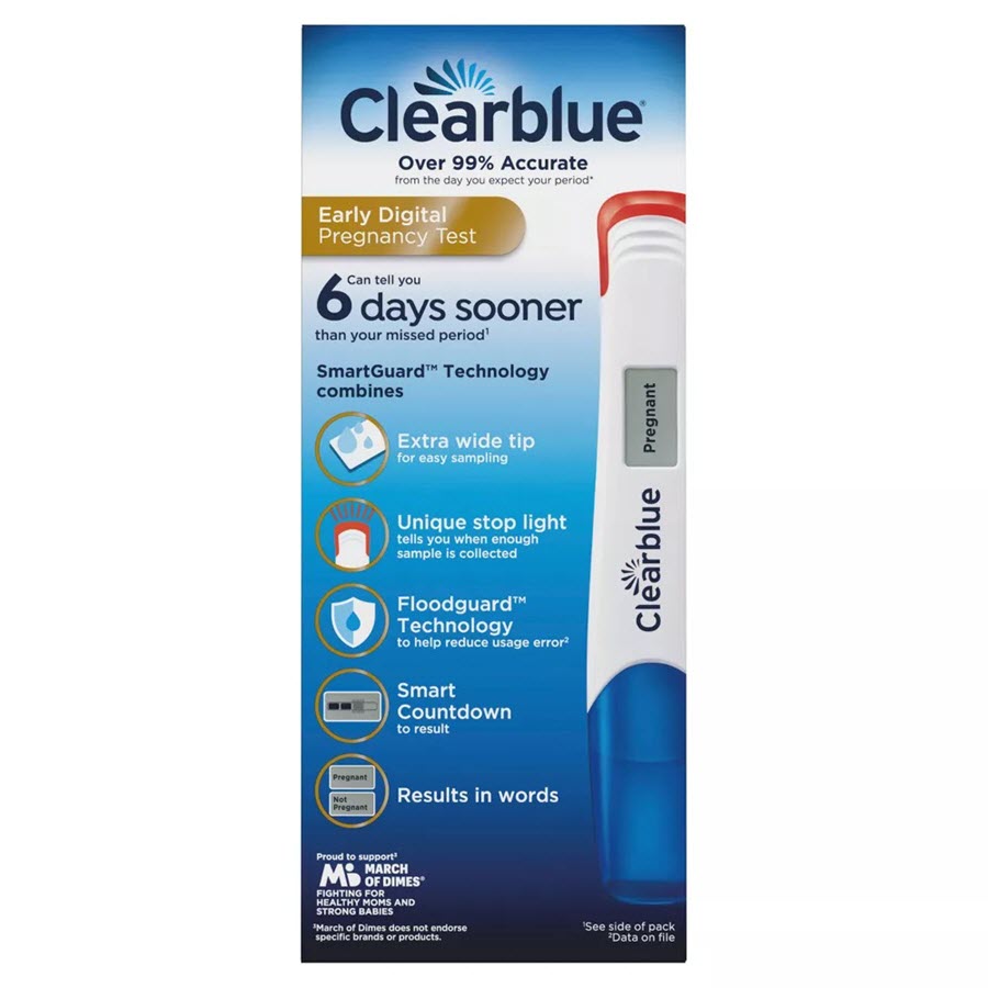 Clearblue Digital Pregnancy Test, 2ct