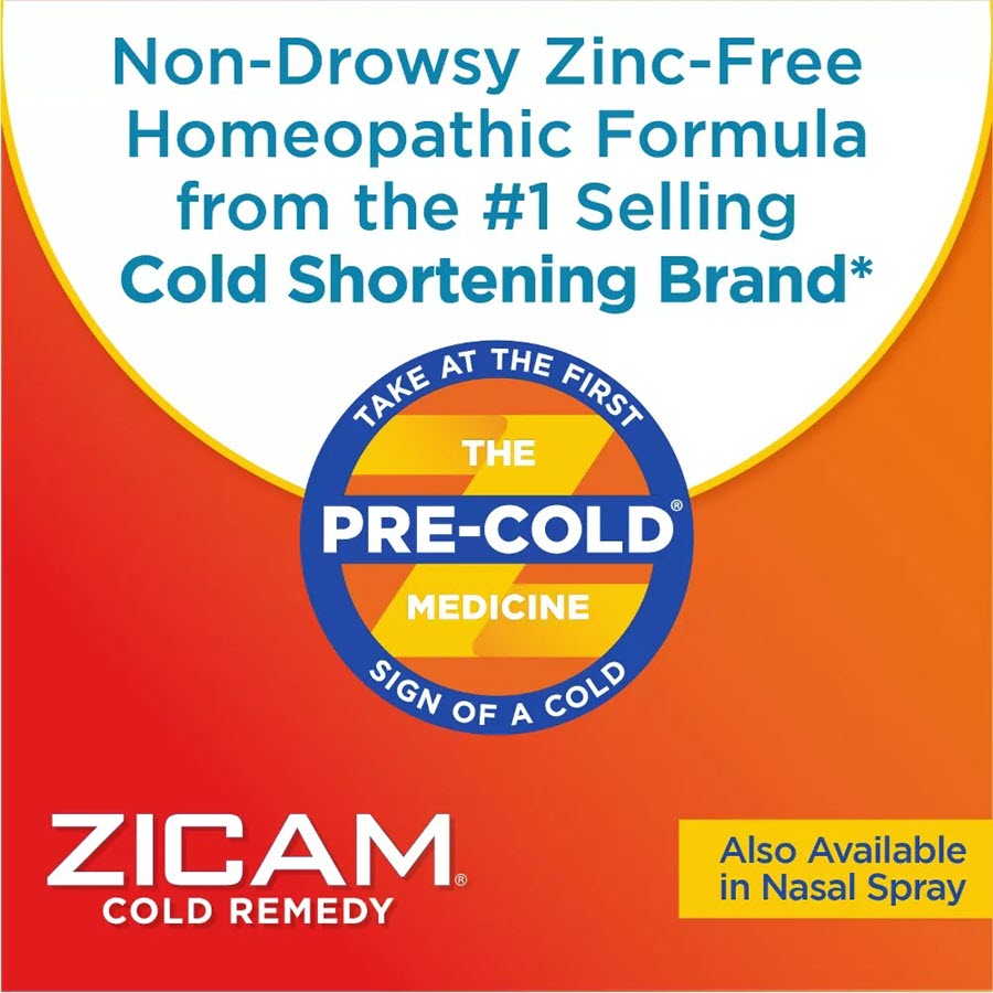 Zicam Cold Remedy Cold Shortening No-Drip Zinc-Free Nasal Spray - 0.5oz
