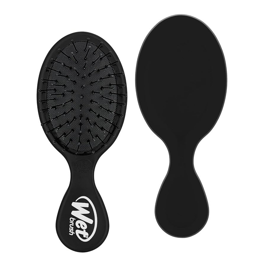 Wet Brush Detangling Brush, Mini Detangler Brush, Black