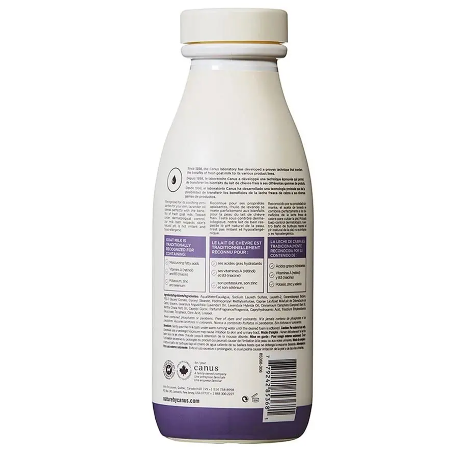 Nature by Canus Lavender Foaming Milk Bath with Fresh Goat's Milk 27.1 fl. oz