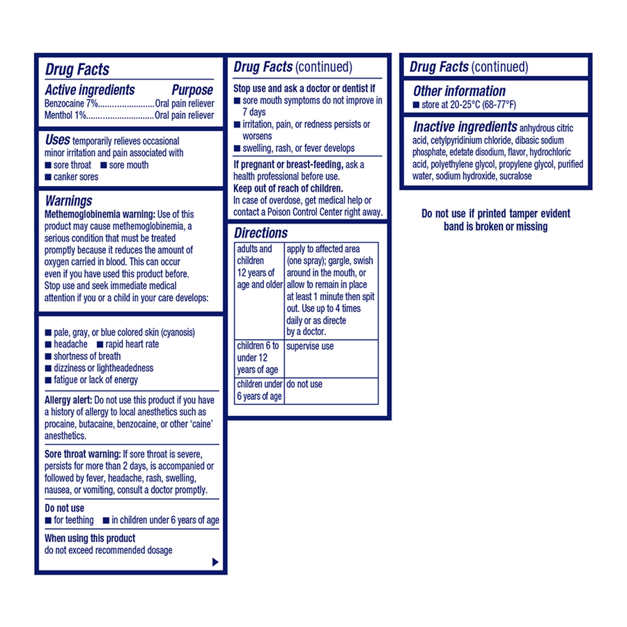 Mucinex Instasoothe Sore Throat Spray - Cherry - 4 fl oz