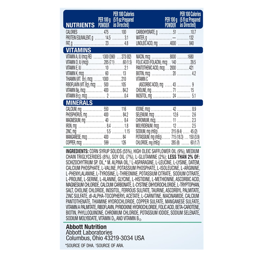 Elecare Hypoallergenic Powder For Infants With Dha And Ara, 14.1oz
