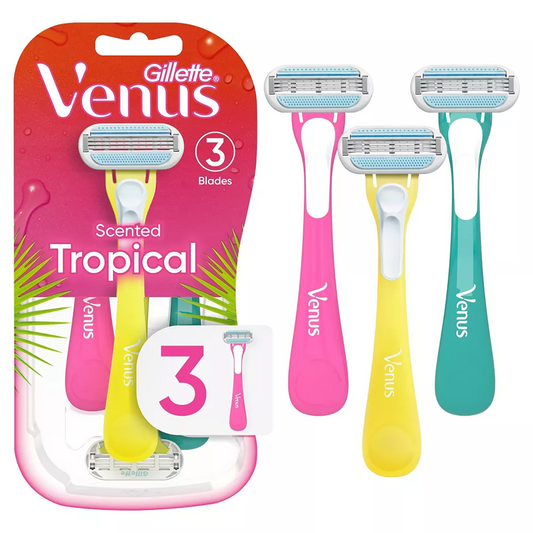 Gillette Venus Tropical Women's Disposable Razors - 3ct