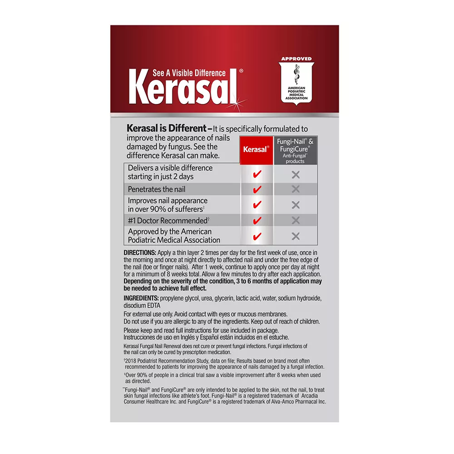 Kerasal Fungal Nail Renewal Treatment - 0.33oz