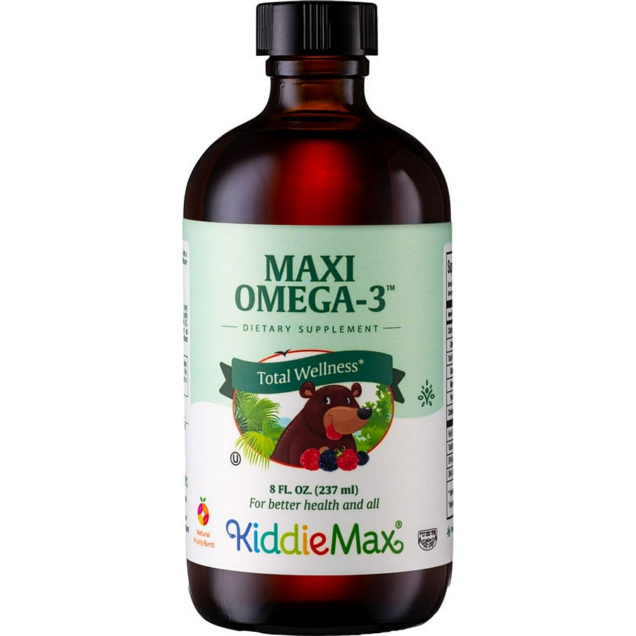 Maxi Health Omega-3 Liquid Fish Oil Fruity Burst, 8 fl oz