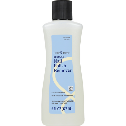 Foster & Thrive Regular Nail Polish Remover, 6 oz