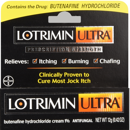 Lotrimin Ultra Antifungal Cream Jock Itch Treatment, 12g