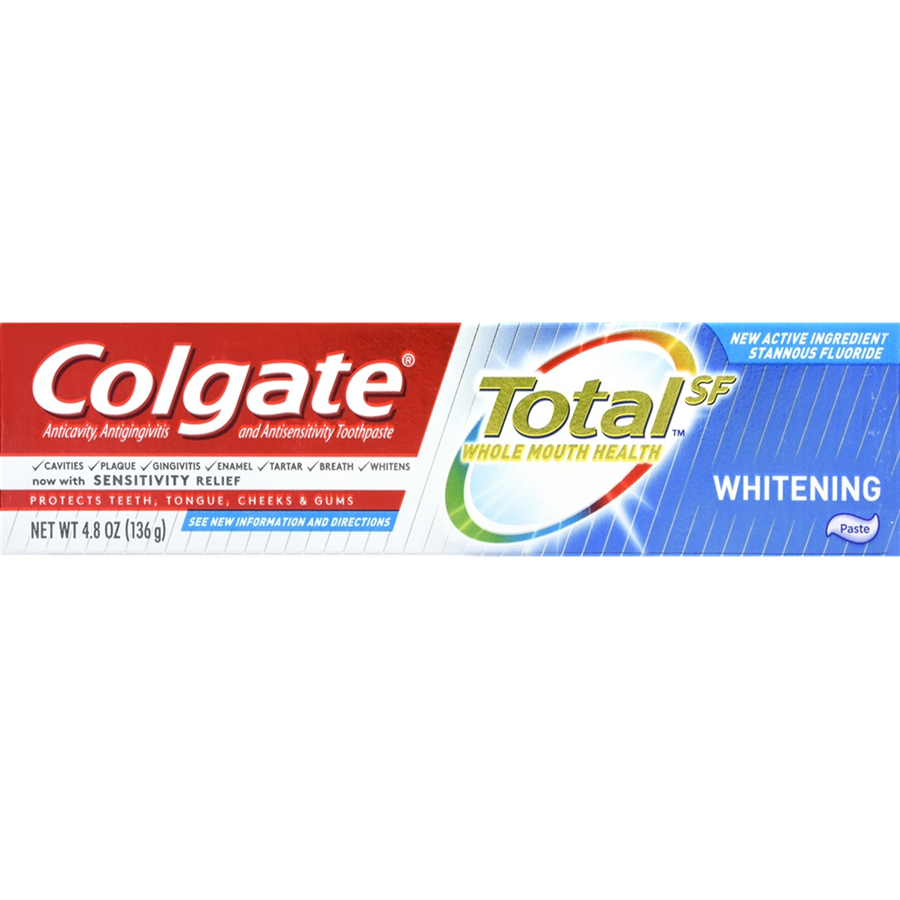 Colgate Total Whitening Toothpaste - 4.8oz