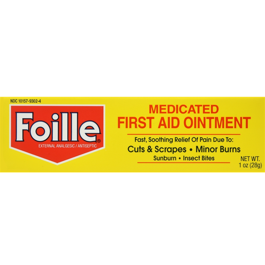 Foille Medicated First-Aid Ointment Tube 1oz