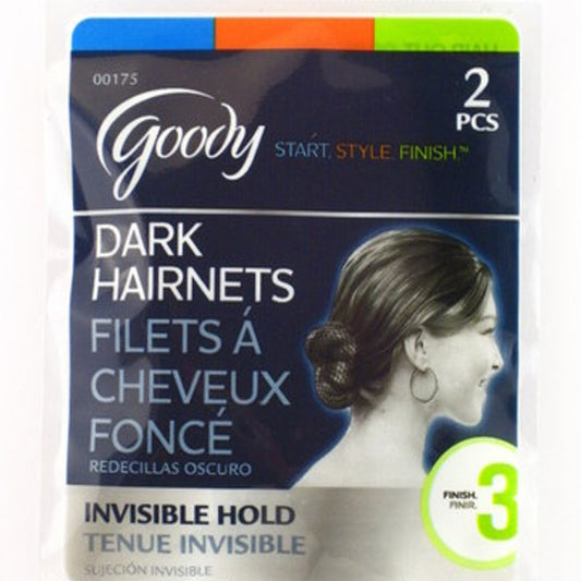 Goody Hair Nets - Dark Invisible - 2 Pcs.