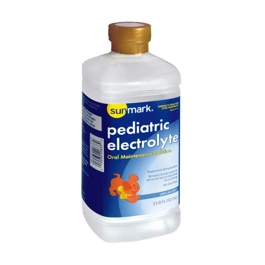 Sunmark Pediatric Oral Electrolyte Solution, Unflavored - 33.8 fl oz