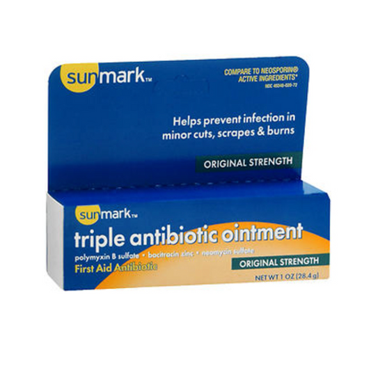 Sunmark Triple Antibiotic Ointment, 1oz