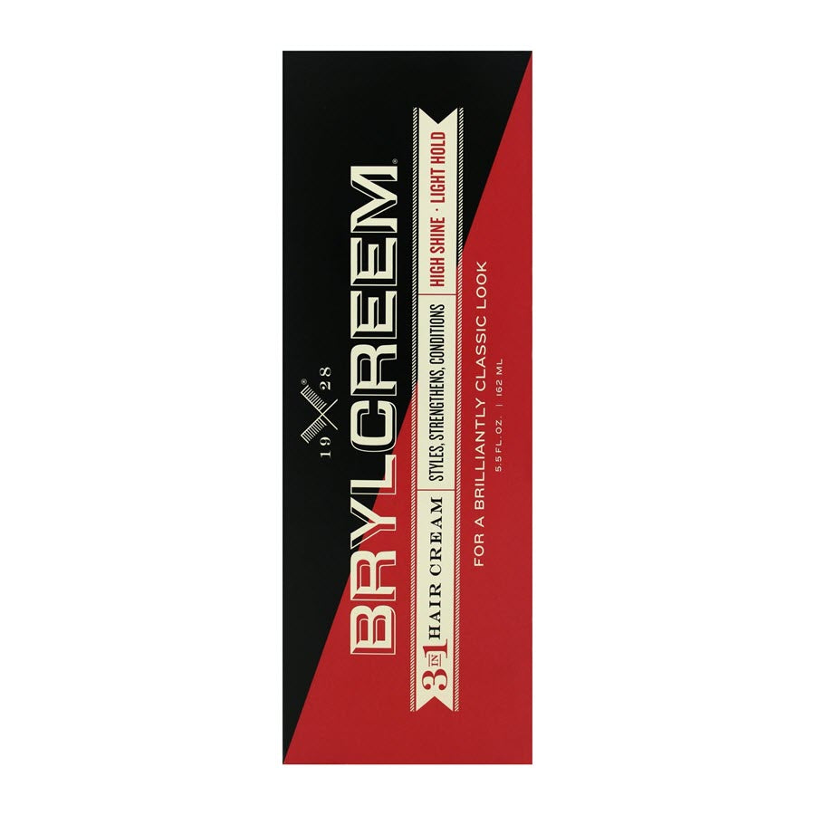 Brylcreem 3 in 1 Hair Cream, High Shine, Light Hold, 5.5oz