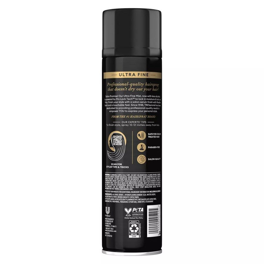 Tresemme Ultra Fine Hairspray, 11oz