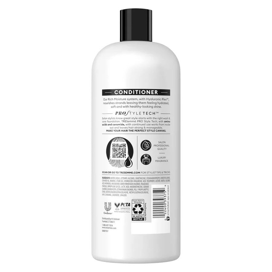 Tresemme Moisture Rich with Vitamin E Conditioner, 28oz