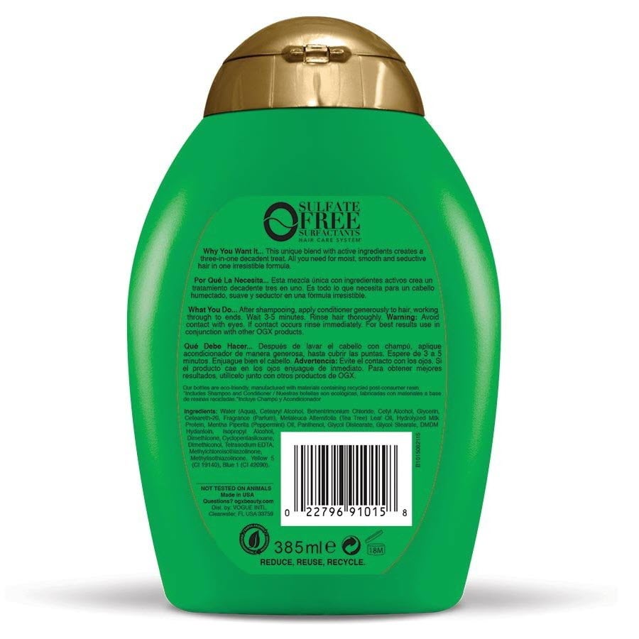 OGX Hydrating Teatree Mint Hair Conditioner - 13oz