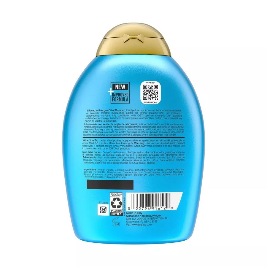 OGX Renewing + Argan Oil of Morocco Hair Soften & Strengthen Conditioner, 13oz