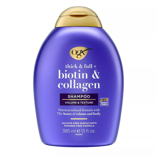 OGX Thick & Full Biotin & Collagen Salon Shampoo, 13oz