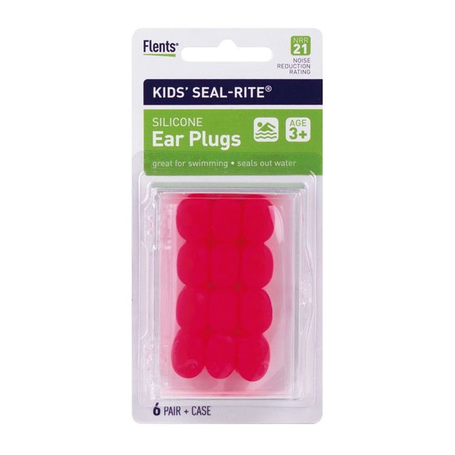 Flents Protechs Seal-Rite Silicone Moldable Ear Plugs, 6 Pairs