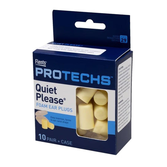 Flents Quiet Please Foam Ear Plugs, 10 Pair