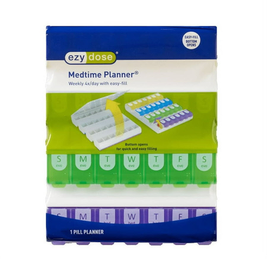 Ezy Dose Easy Fill (7-Day) Pill, Medicine, Vitamin Organizer, 67706