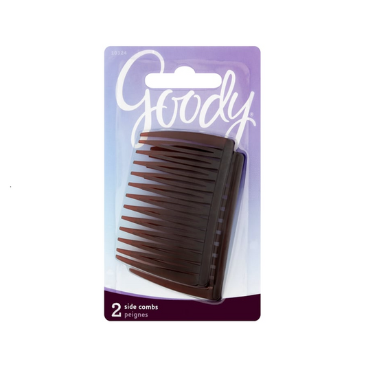 Goody Mock Tortoise Side Combs, 2ct