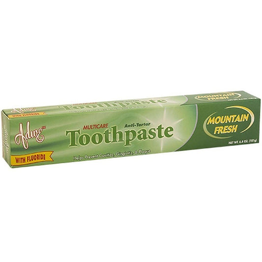 Adwe Toothpaste Anti-Tartar Mountain Fresh with Flouride - 5.4oz