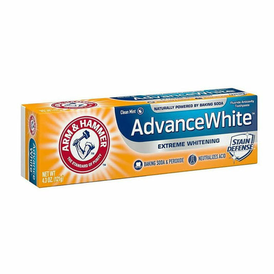 ARM & HAMMER Advance White Baking Soda & Peroxide Toothpaste, Extreme Whitening, 4.3oz