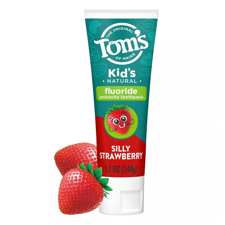 Tom's Silly Strawberry Children's Anticavity Toothpaste - 5.1oz