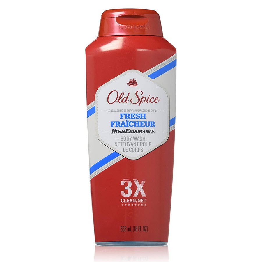 Old Spice High Endurance Body Wash Fresh, 18oz