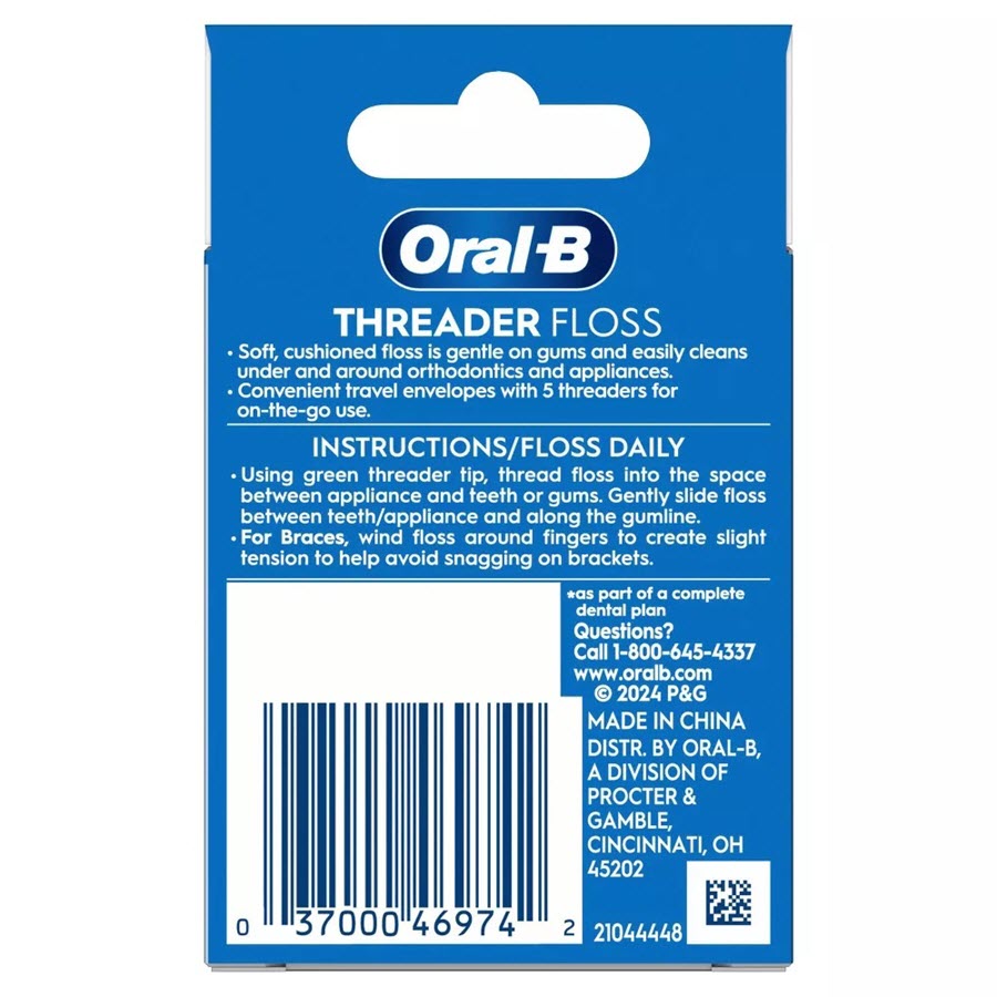 Oral-B Glide Pro-Health Dental Threader Floss - 30ct