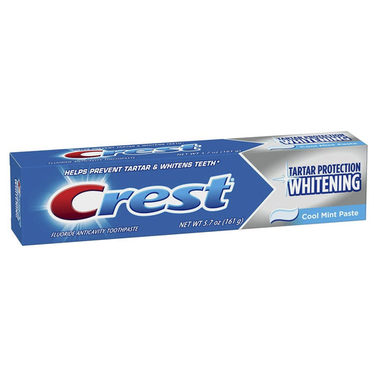 Crest Tartar Protection Toothpaste, Whitening Cool Mint, 5.7oz