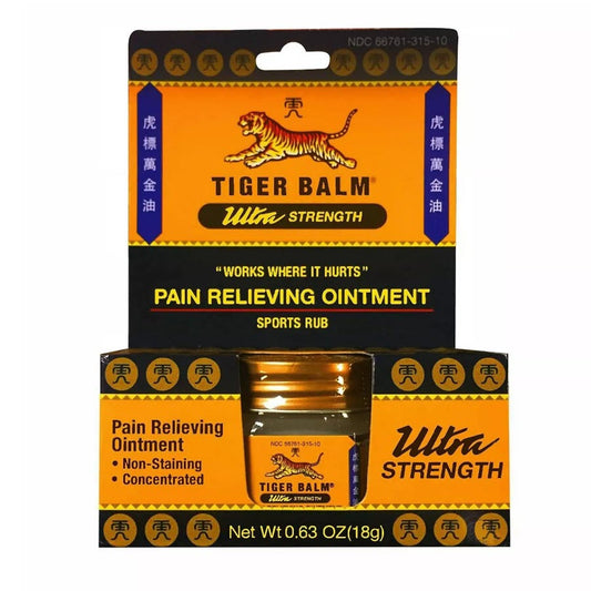 Tiger Balm Ultra Strength Ointment - 0.63oz