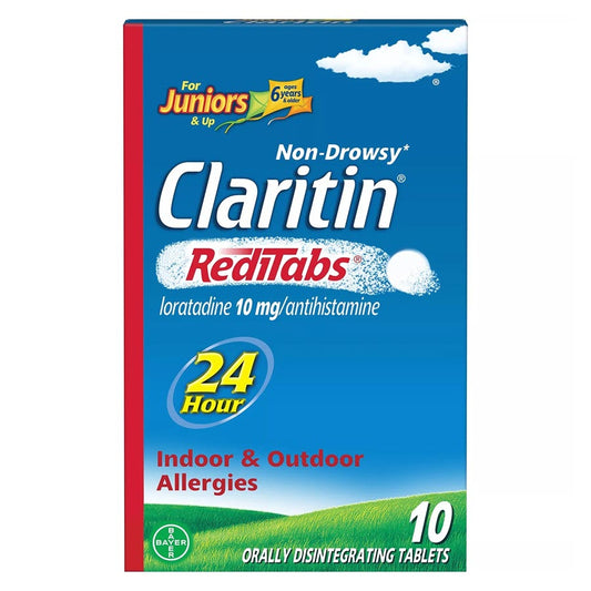 Claritin Juniors 24 Hour Allergy RediTabs 10mg - 10 ct