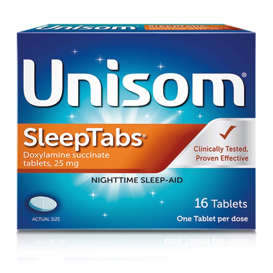 Unisom SleepTabs Nighttime Sleep-aid, 16 Tablets