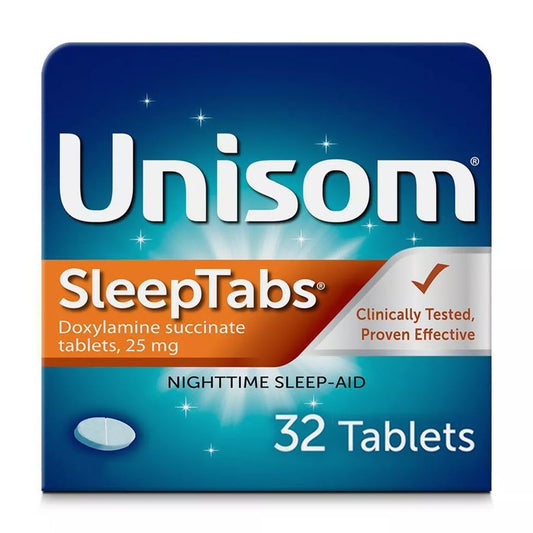 Unisom SleepTabs Nighttime Sleep Aid Tablets - Doxylamine Succinate, 32ct