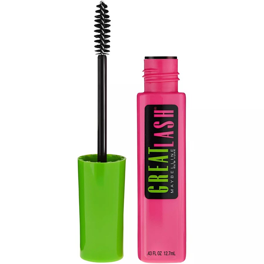 Maybelline Great Lash Volumizing and Lengthening Mascara, Brownish Black 102