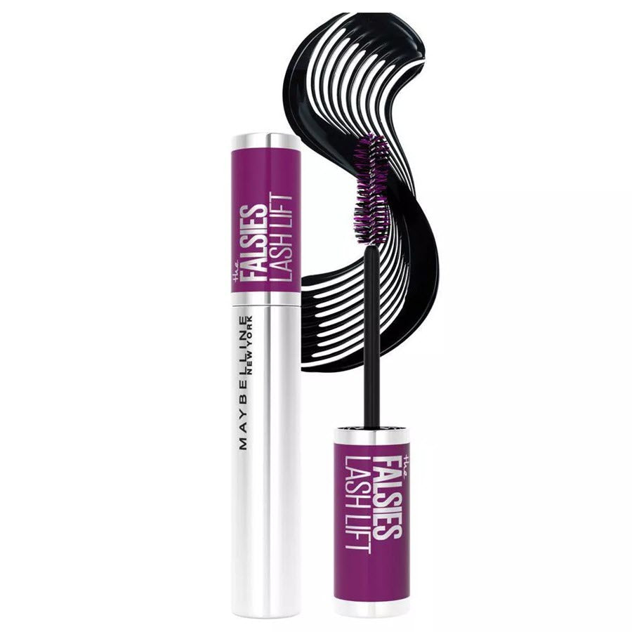 Maybelline Falsies Lash Lift Volumizing and Lengthening Mascara, Waterproof Black 202