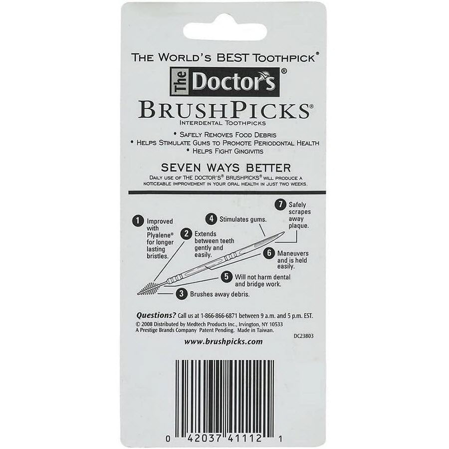 The Doctor's BrushPicks, 120 ea