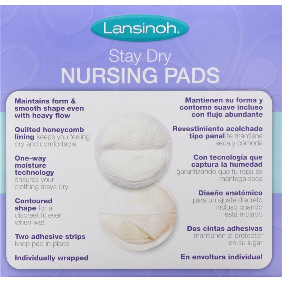 Lansinoh Disposable Nursing Pads For Breastfeeding Mothers, 36ct