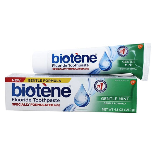 Biotene Gentle Mint Fluoride Toothpaste 4.3oz